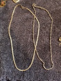 2 Nice Sterling silver necklaces