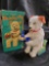 Antique Toy - DRINKING DOG, made in Japan, in box