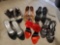 (6) pair Ladies Heels and stilettos including FREDERICK'S Of Hollywood