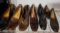 Mens leather Shoes including Faragamo, Cole Haan, Johnson and Murphy, dress and loafers