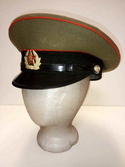 Visor Hat of Soviet Union Russian USSR Army Military Soldier
