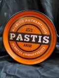 PASTIS Anise Apertif FRANCE heavy enameled tray, 12