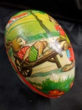 WESTERN GERMANY Paper Mache EASTER EGG
