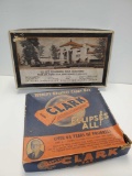 Very vintage candy boxes - MARS and CLARK BAR