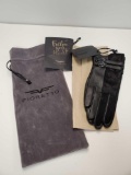 FIORETTO leather gloves NEW UNUSED With dust bag