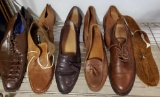 (6) pair Nice mens dress leather shoes including Ralph Lauren, Johnson & Murphy, Red Tape