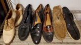 Men's dress shoe grouping including Johnson & Murphy, Sperry, Cole Haan, Chaps and more