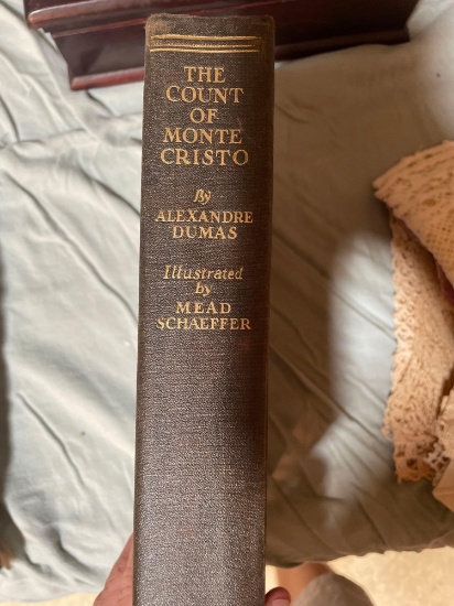 The Count of Monte Cristo by Dumas with illustrations by Mead Schaeffer