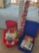 Bins of Christmas wrappings and cards including Disney paper, cards, Bows and more