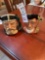 2 small Authentic Royal Doulton Toby Mugs including Viking
