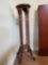 Wonderful wooden spindle leg PLANT STAND, antique/vintage