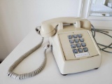 Catch ya on the Party Line! Vintage ITT push button phone