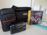 Pair of cameras and bags including Kodak Easyshare and Vivitar