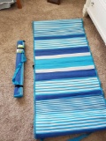 (2) nice Roll up and Carry beach mats