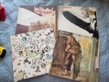 LP Albums including Led Zeppelin, and Jethro Tull