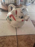 Very Large vintage ceramic Pig creamer pitcher