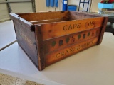 Wooden Crate - CAPE COD CRANBERRIES