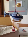 2013 NFL new England PATRIOTS, in box, Danbury Mint Collectible Ornament