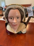 Catherine Howard 1977 Authentic Royal Doulton Toby Mug