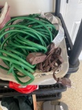 Box of Electric and extension cords