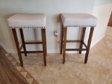 (2) Very Nice bar stools