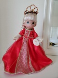 Repunzel's Christmas Memories- DISNEY collectible PRECIOUS MOMENTS DOLL