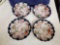 (4) Vintage NIPPON oriental style dishes, handpainted
