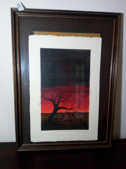BEKI KILLORIN NATIVE AMERICAN FINE ART SIGNED AND NUMBERED WITH INSCRIPTION