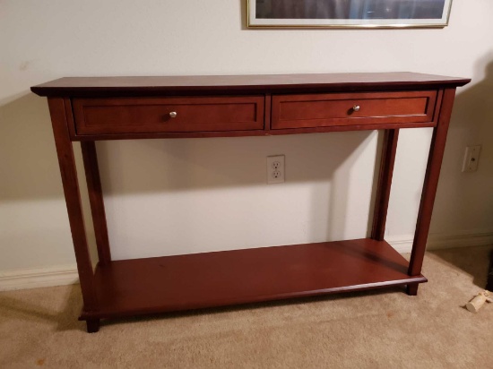 Nice Wood Entryway / sofa, credenza table