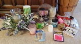 Huge candle Grouping - including new, packaged items