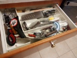 Drawer grouping including Various kitchen tools