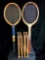 PAIR OF VINTAGE TENNIS RACKETS, WILSON: BILLIE JEAN KING CLASSIC AND KRAMER CUP