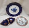 Limoges, Flow Blue, and oriental plates and more