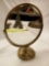 Small Golden Double-sided Vanity Mirror