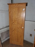 (WILDWOOD PICK UP) -4 shelf cabinet, pressed board laminate