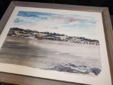 Vintage Paul Norton watercolor print with inscription