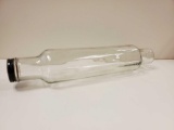 Vintage Depression Glass Rolling Pin w/ Cap