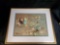 C.W. Alexander Watercolor Art Framed Behind Glass