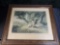 Rabbit Shooting (Orme's British Field Sports, 1955 Reprint) framed matted behind glass