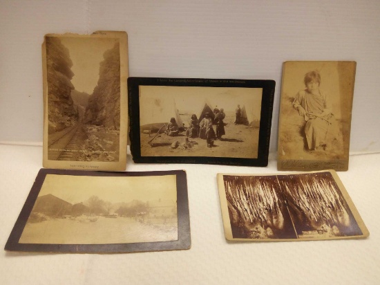 BOARD PHOTOS, PORTRAITS AND TRAVEL DATED AS FAR BACK AS THE 1890S