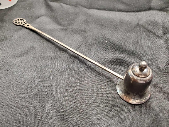STERLING silver candle snuffer, vintage