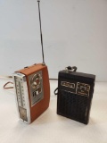 (2) Vintage Transistor Radios-Panasonic RF-262, KING 6-transistor