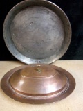PAIR OF VERY OLD HEAVY COPPER INCLUDING DHR
