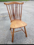 Vintage Fiddleback side chair