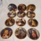 HTF! Complete set, 12, COLLECTIBLE NORMAN ROCKWELL PLATES, AMERICAN DREAM SERIES, 1980S