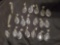 Grouping of Crystal chandelier pendants
