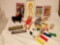 LARGE GROUP OF VINTAGE ANTIQUE KIDS COLLECTIBLES AND TOYS INCLUDING DUPLO, PEZ, OPERA MADE IN