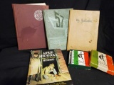 ANTIQUE and vintage YEARBOOKS plus books