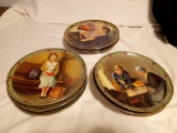KNOWLES COLLECTIBLE PLATES BY NORMAN ROCKWELL, ROCKWELL'S AMERICAN DREAM, SOME DUPLICATES