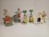 (3) SETS OF PRECIOUS PORCELAIN VINTAGE FIGURES